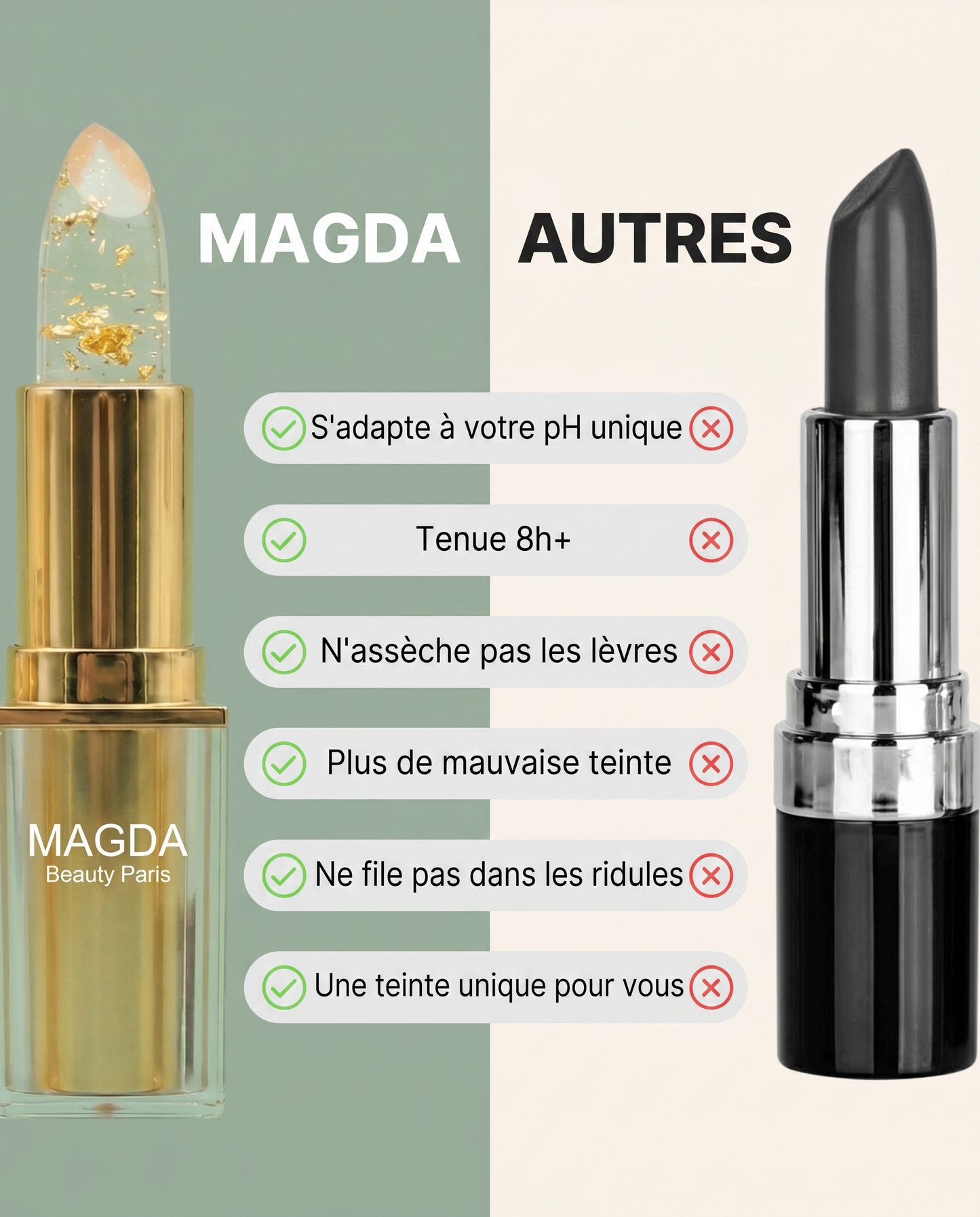 Rouge à Lèvres pH GLOW MAGDA™